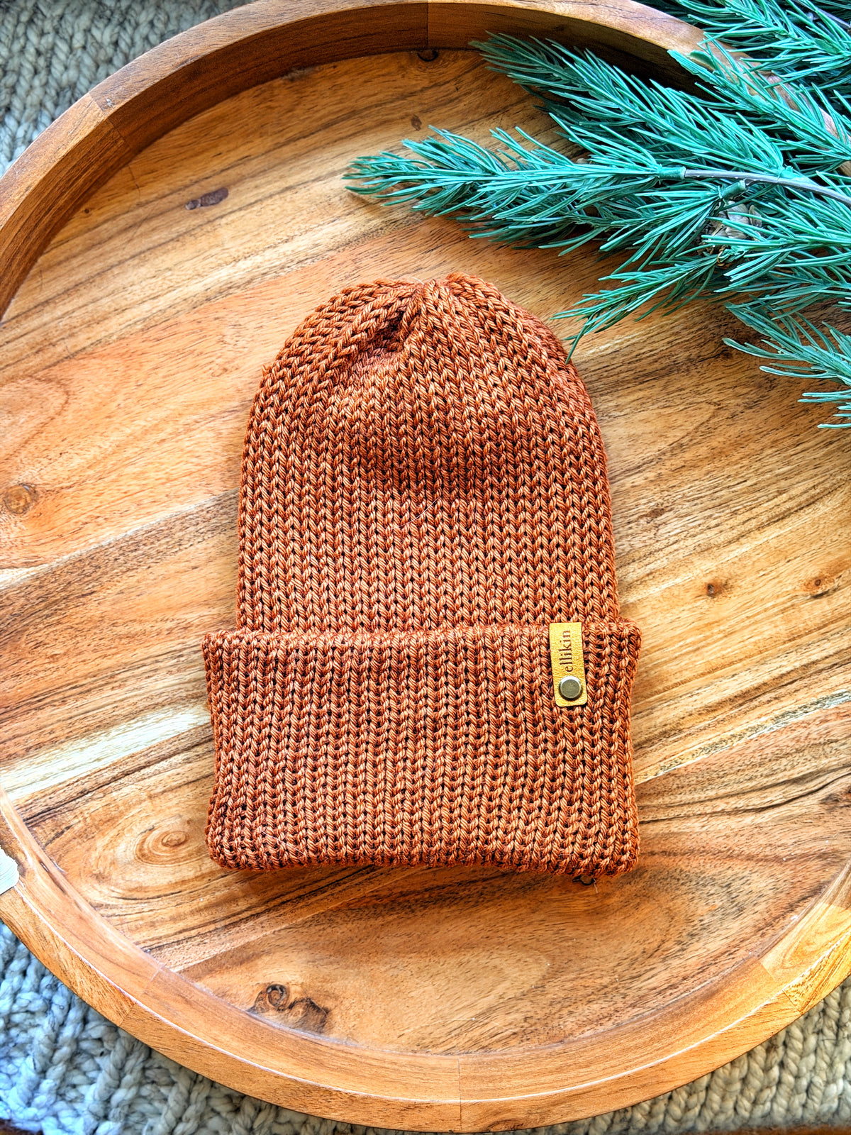 Campfire Beanie in Dulce de Leche