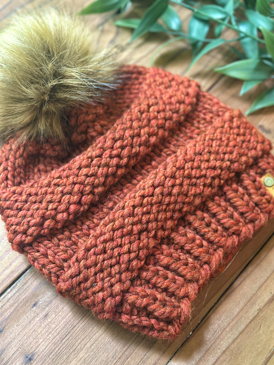 Lola Beanie in Spice