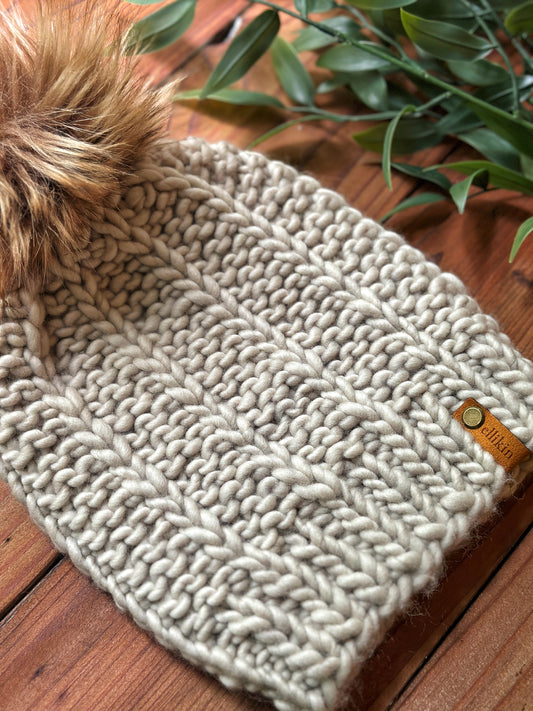 Pennridge Beanie in Fog