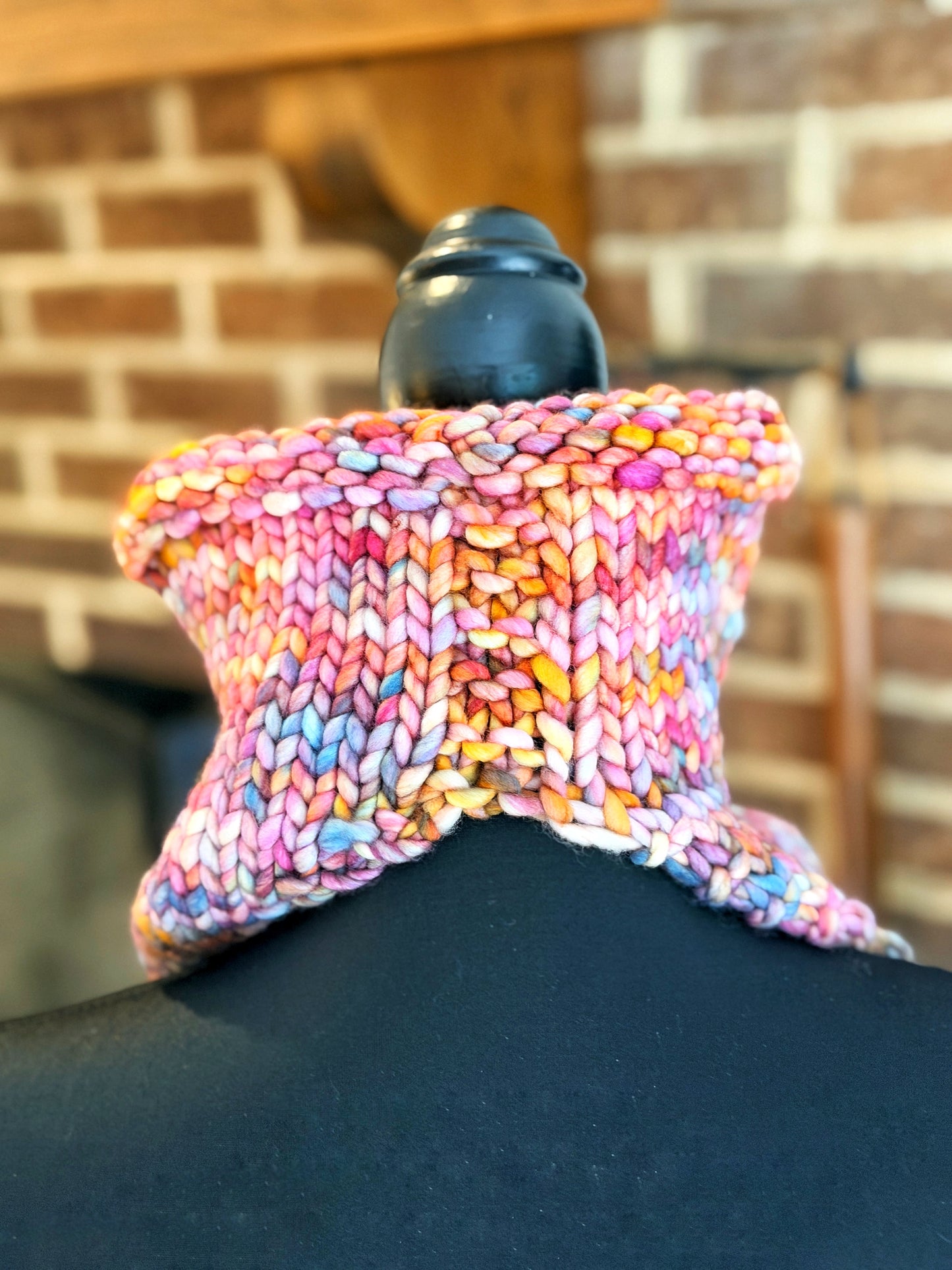 Cowl-Danna in Dancing Leaves