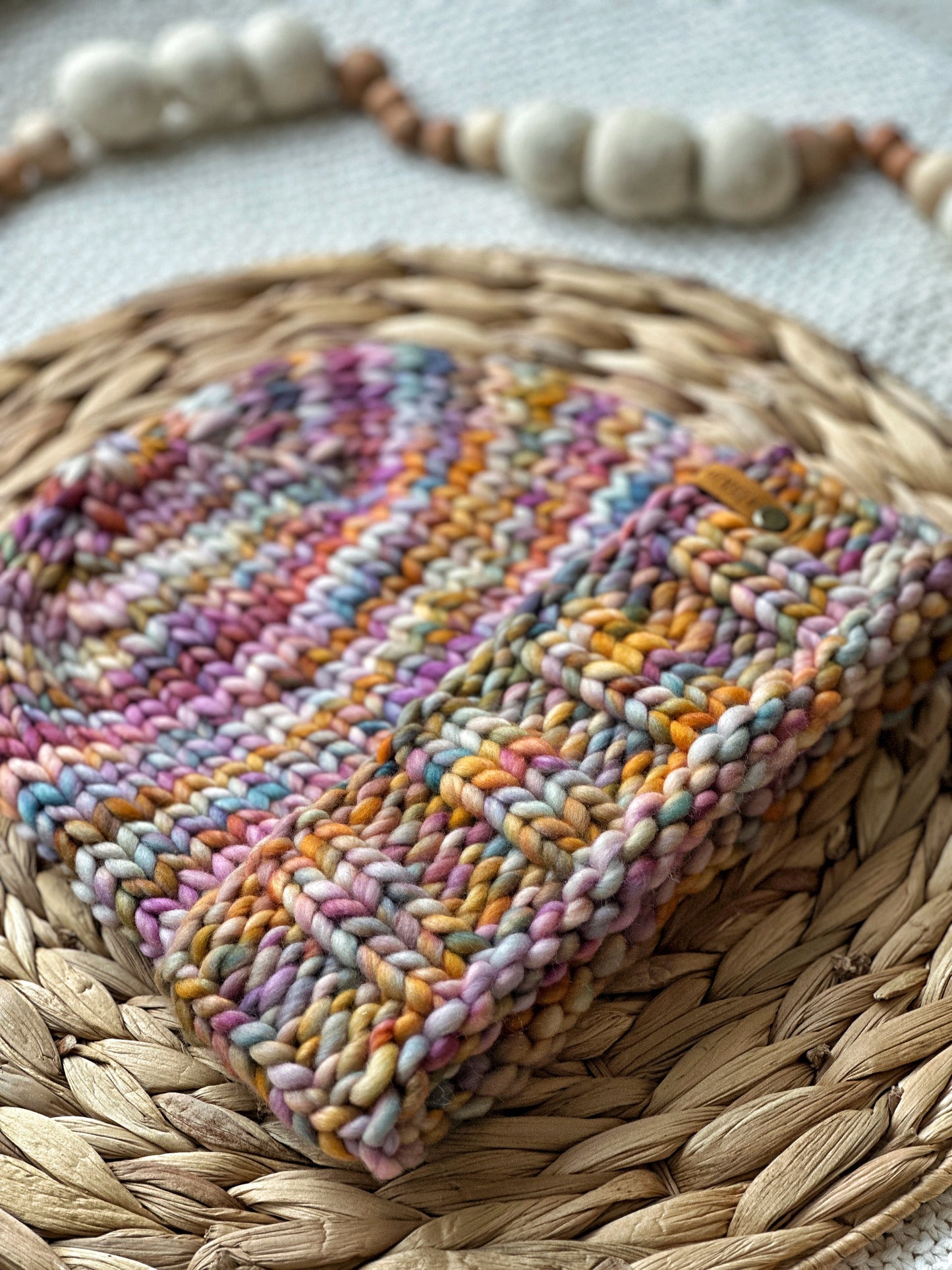 Alpine Trail Beanie in Dancing Leaves