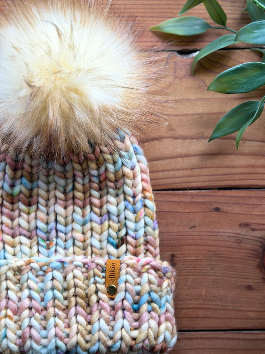 Lakeside Trail Beanie in Desert Rose
