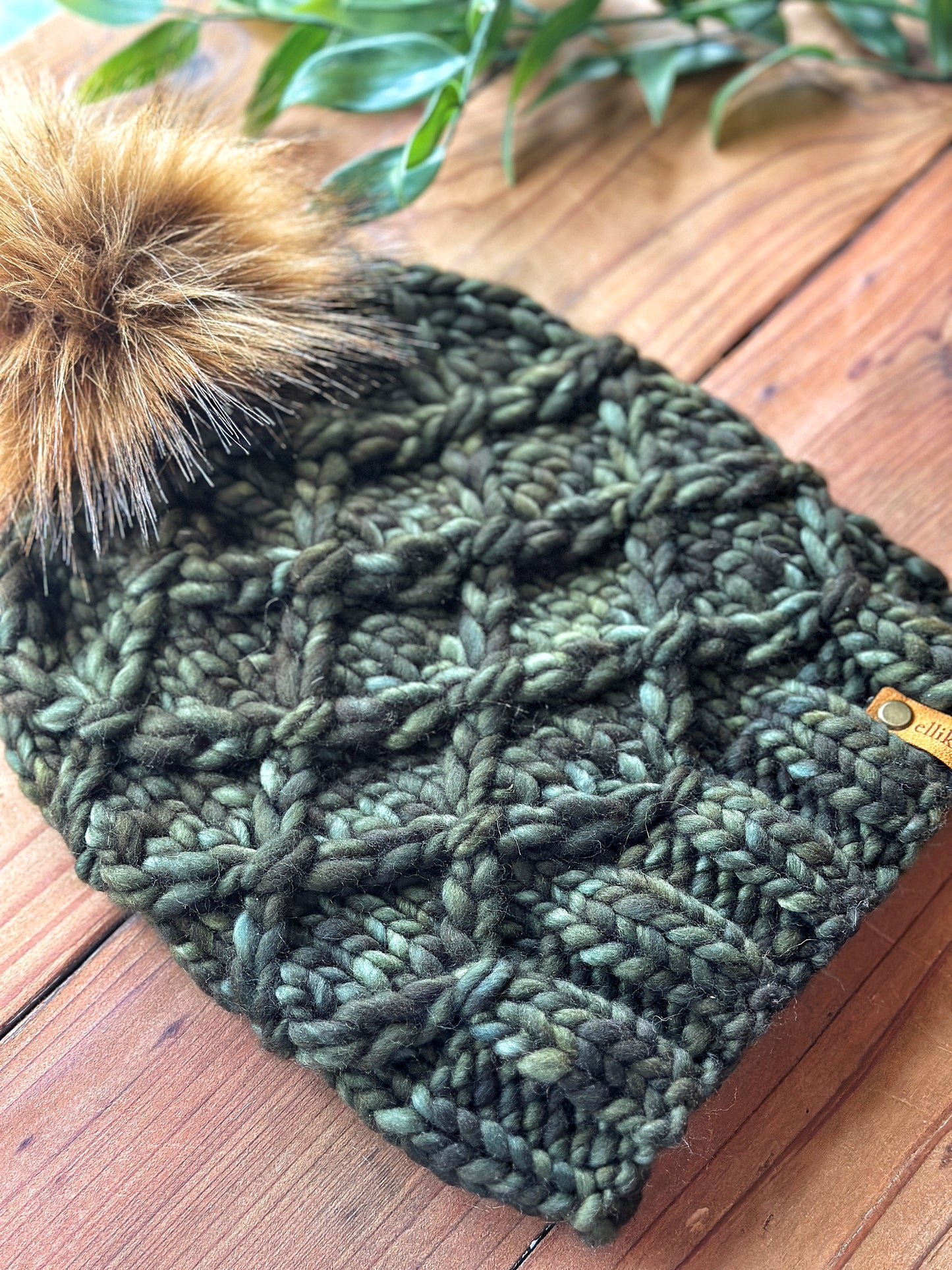 Halau Beanie in Olive