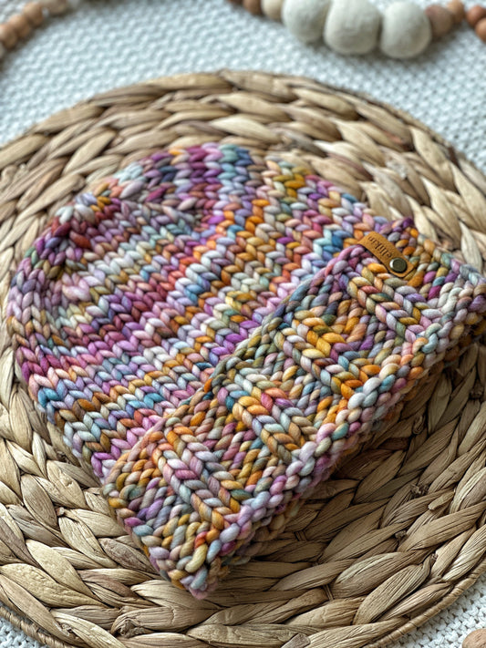 Alpine Trail Beanie in Dancing Leaves