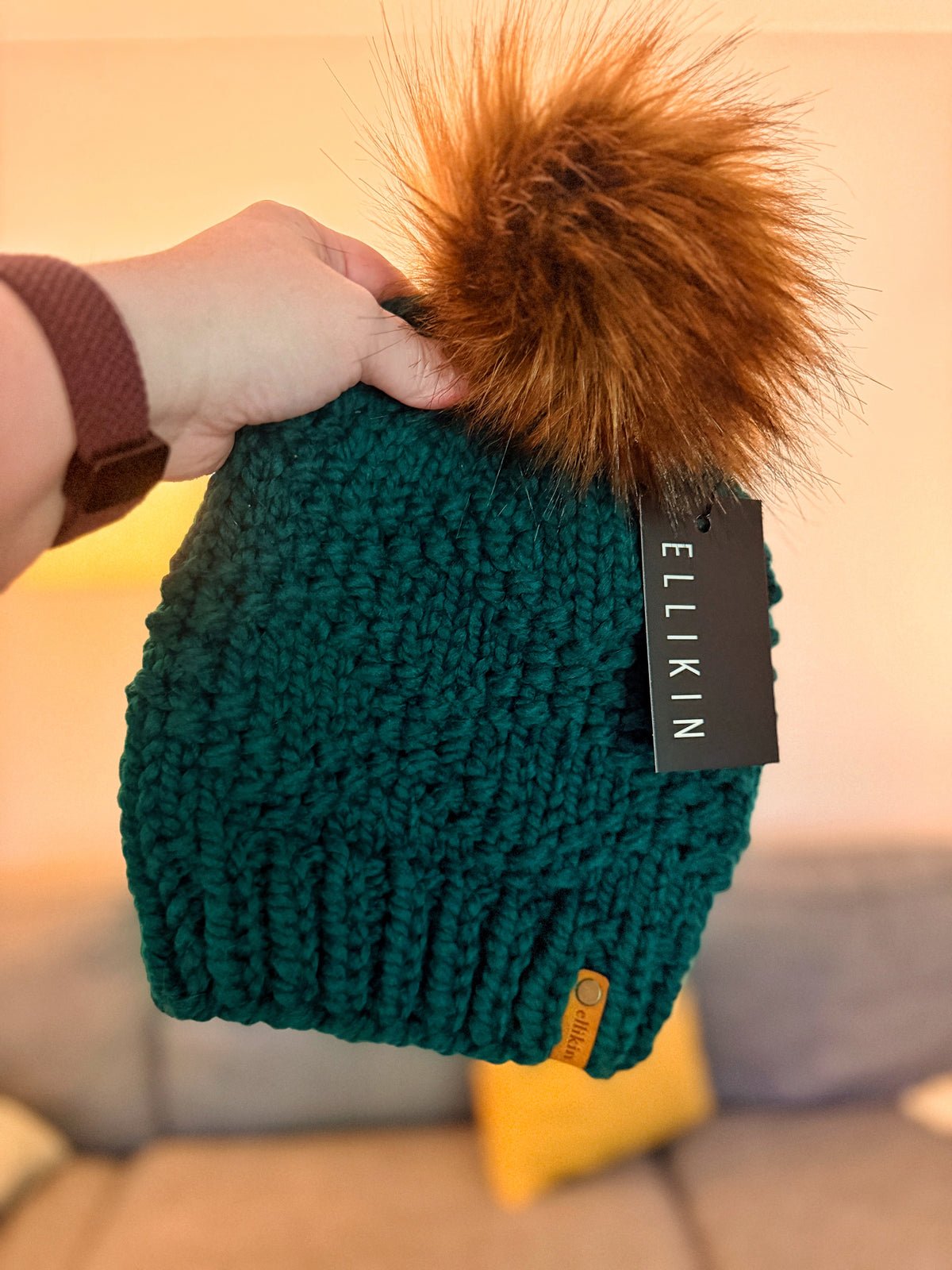 Etta Beanie in Neptune