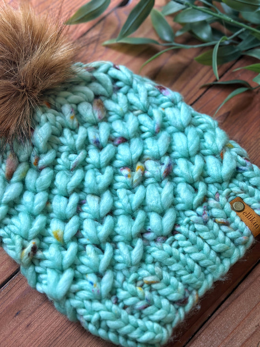 Crush Hat in Pure Patina