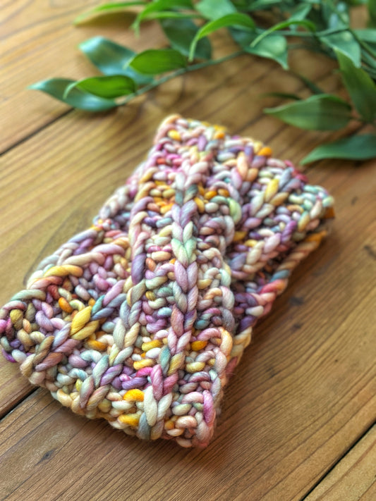 Pamn Headband in Dancing Leaves