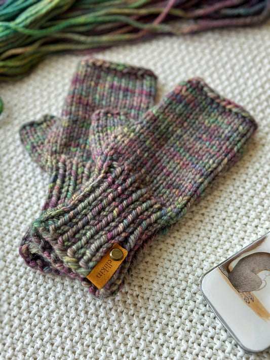 Fingerless Gloves in Arco Iris