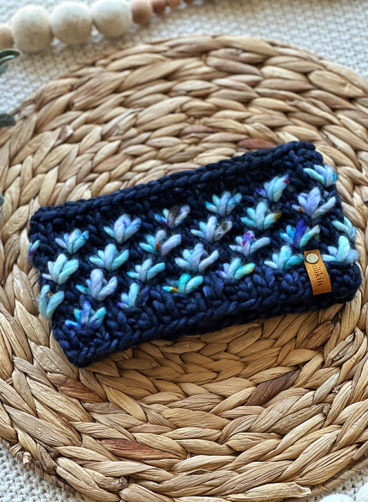 Lotus Flower Headband in Paris Night