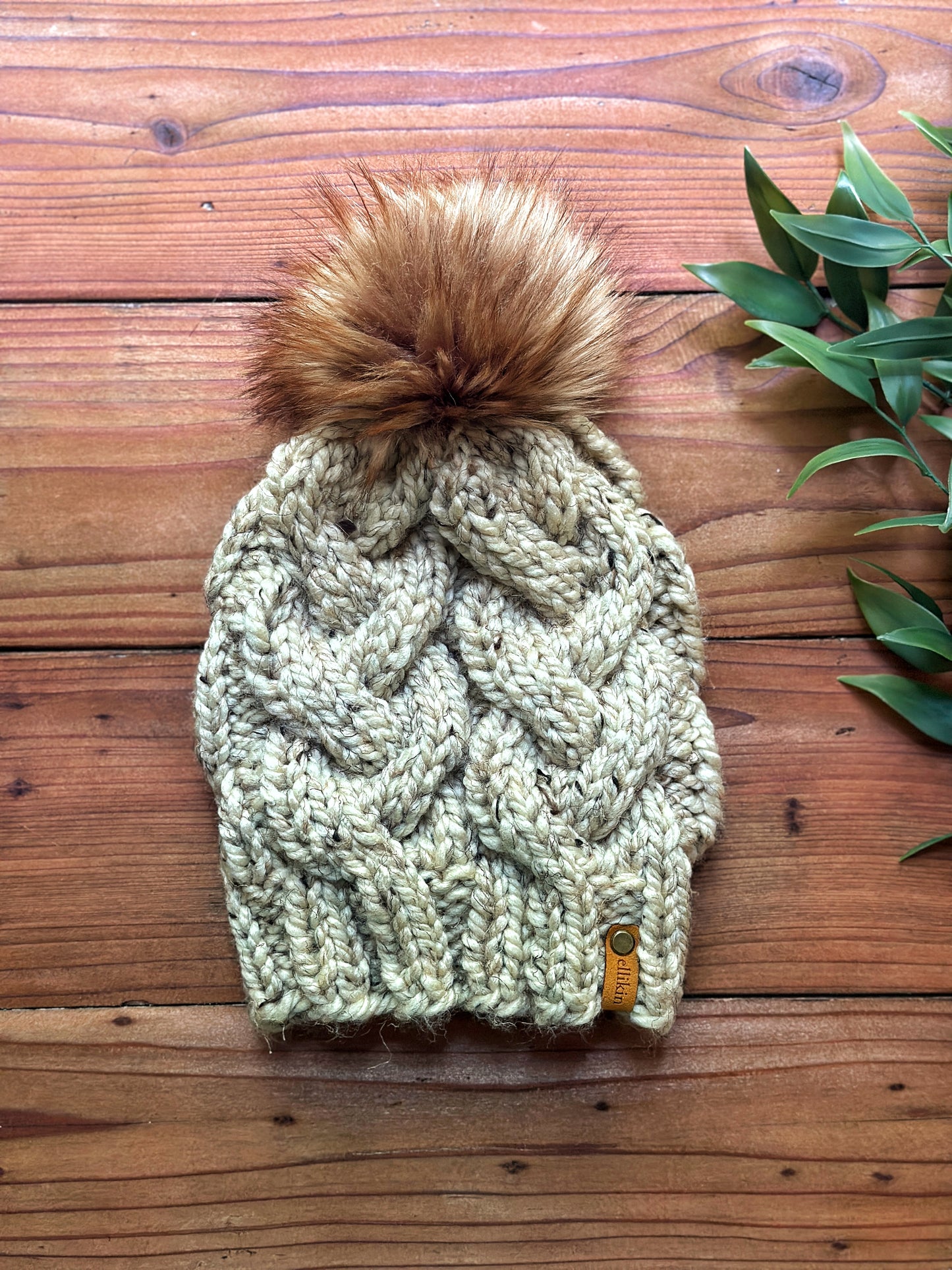 Monster Cables Beanie in Oatmeal