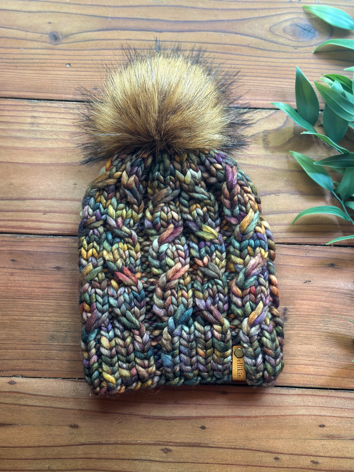 Sugar Twist Beanie in Piedras