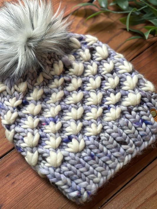 Lotus Flower Beanie in Day Dream Believer