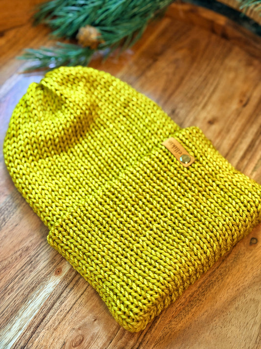 Campfire Beanie in Frank Ochre
