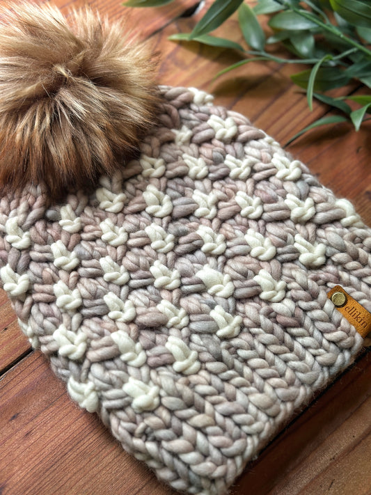 Arbor Beanie in Whole Grain/Natural