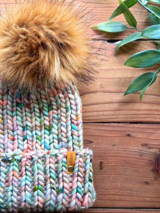 Lakeside Trail Beanie in Certain Shades of Green