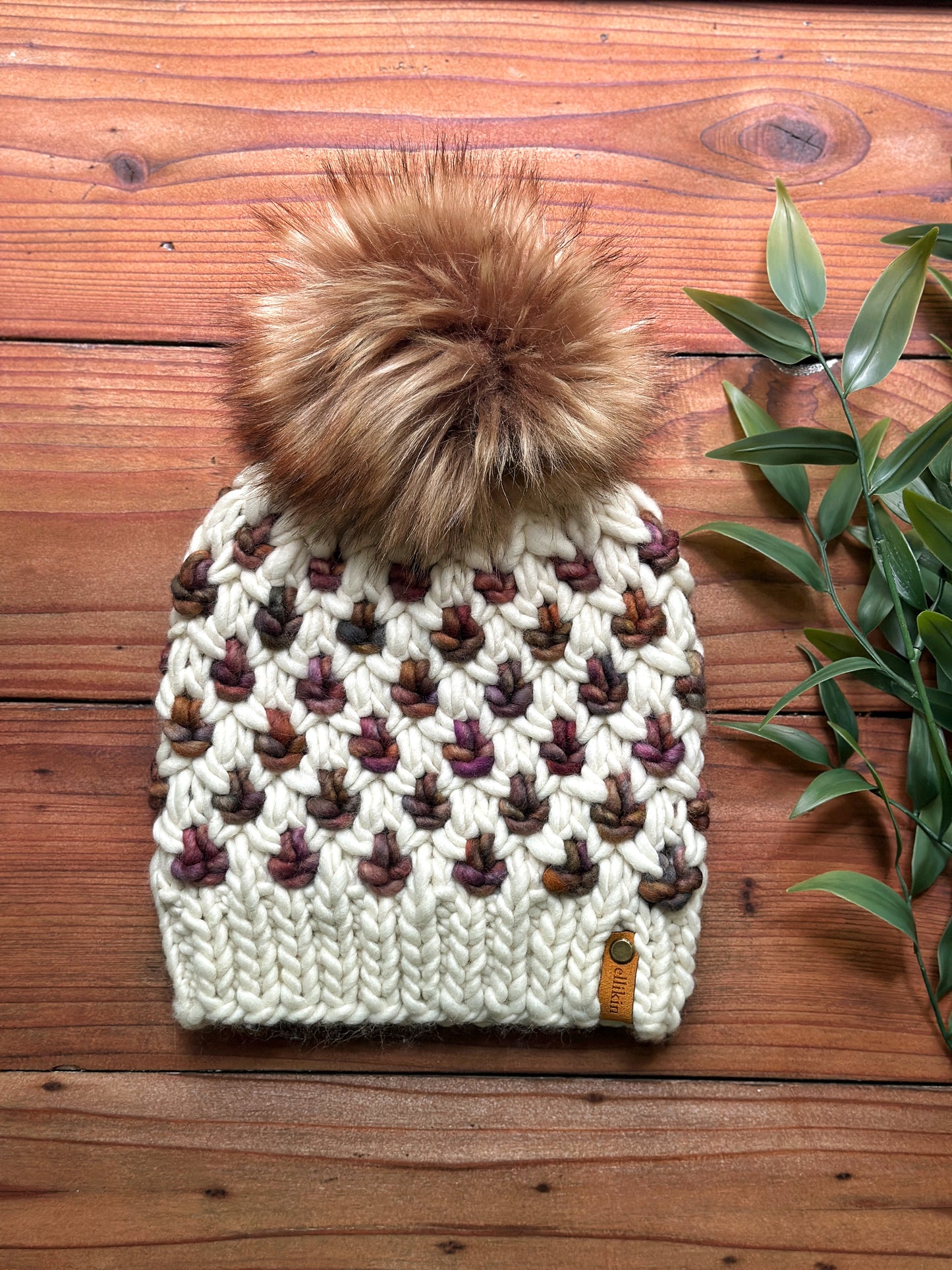 Arbor Beanie in Natural/Piedras