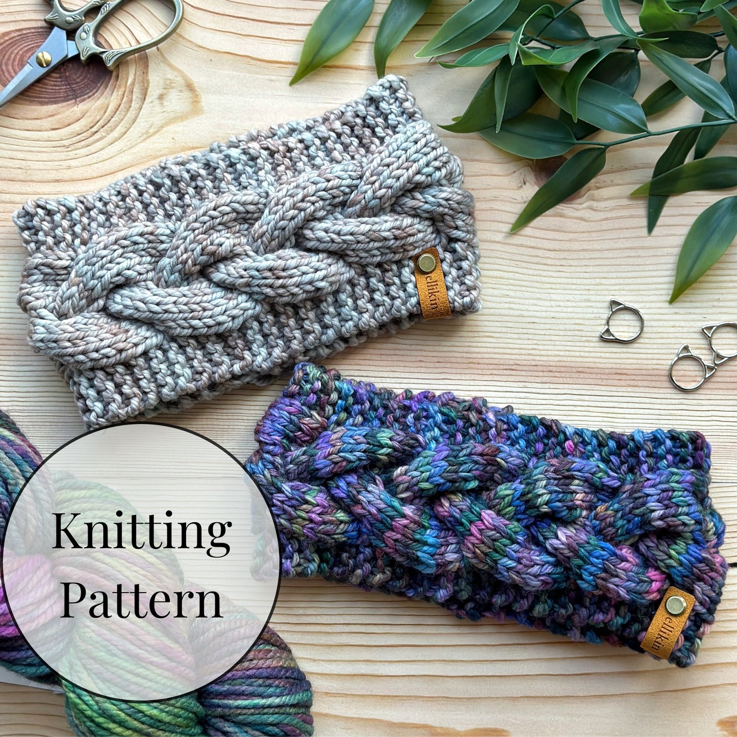 Caroline Heaband Bulky Knitting Pattern