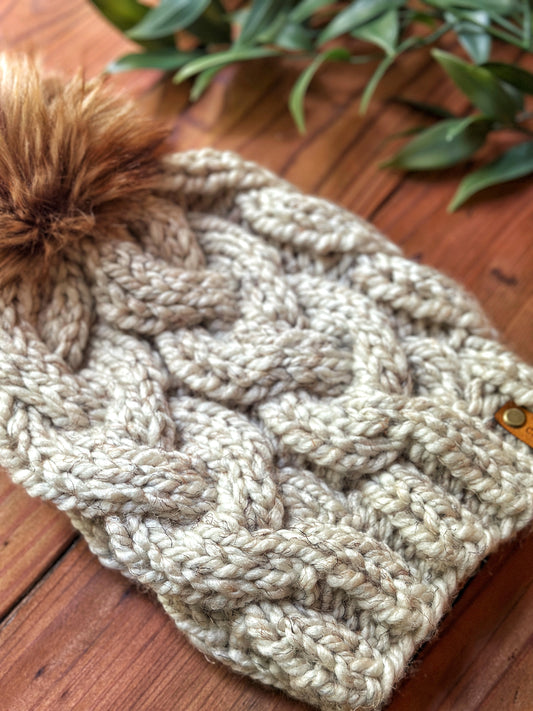 Monster Cables Beanie in Wheat