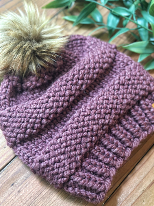 Lola Beanie in Fig