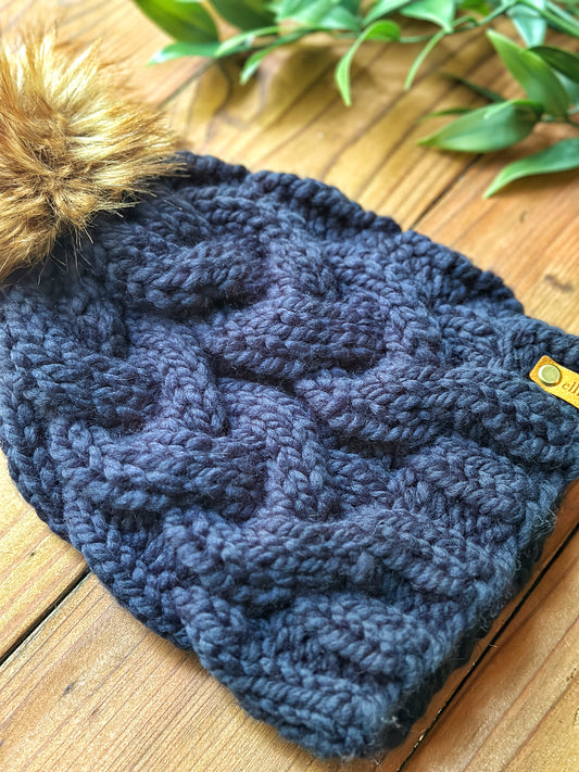Monster Cables Beanie in Navy