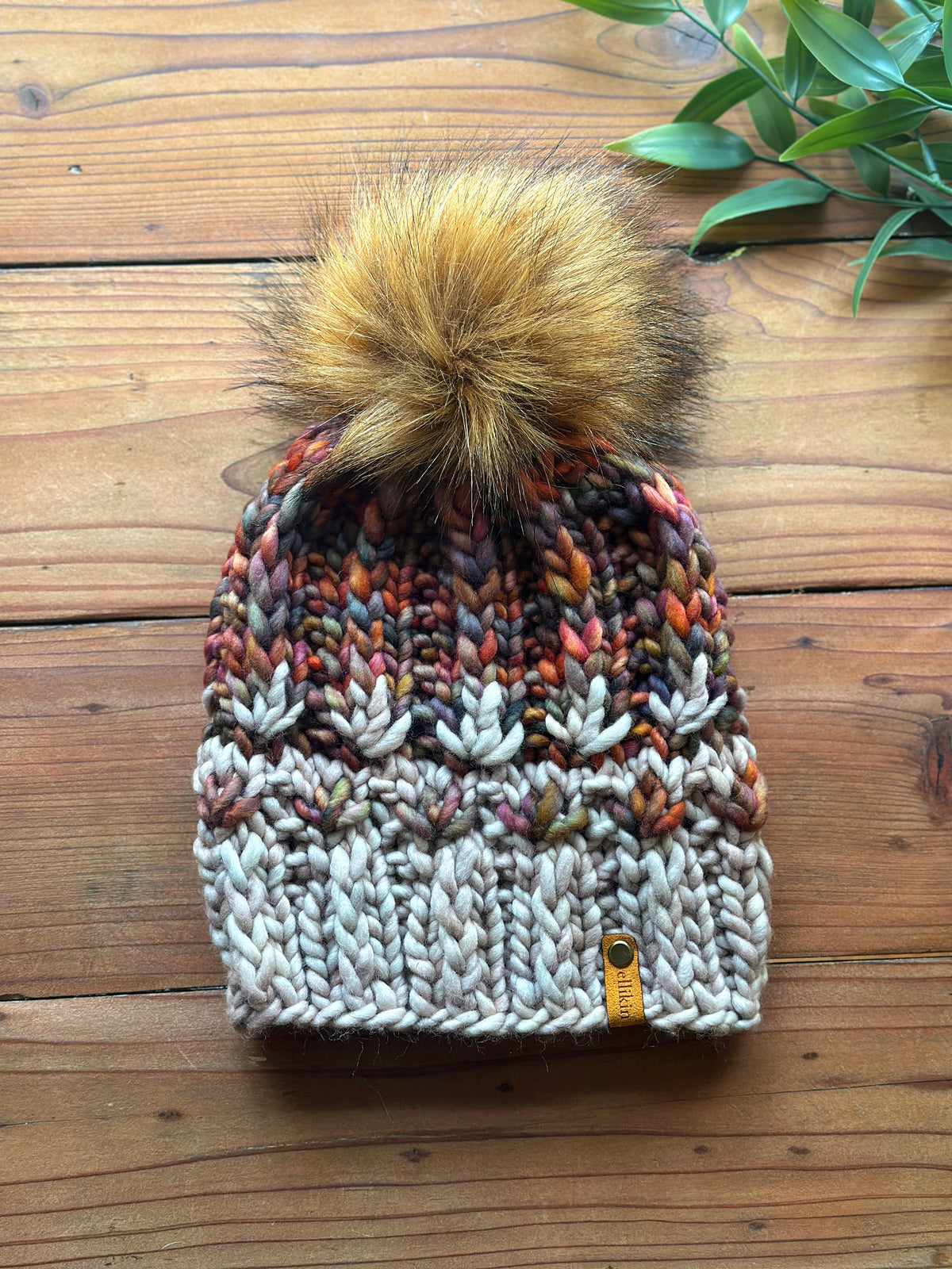 Mirror Pond Beanie in Whole Grain/Piedras