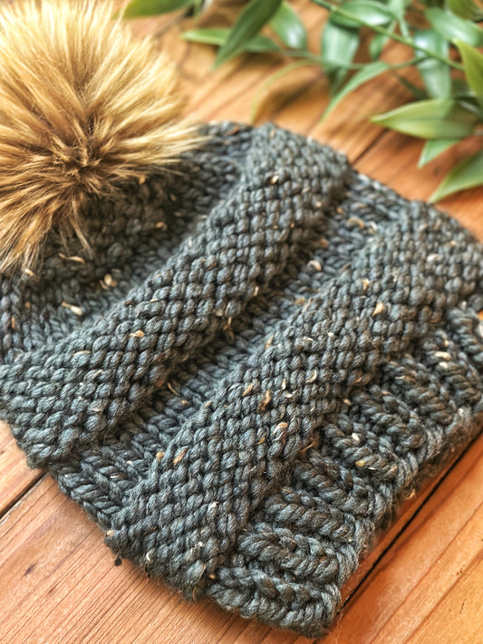 Lola Beanie in Graphite