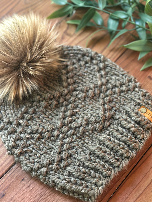 Etta Beanie in Barley