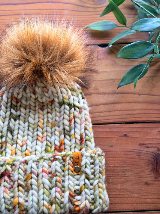 Lakeside Trail Beanie in Toad You So