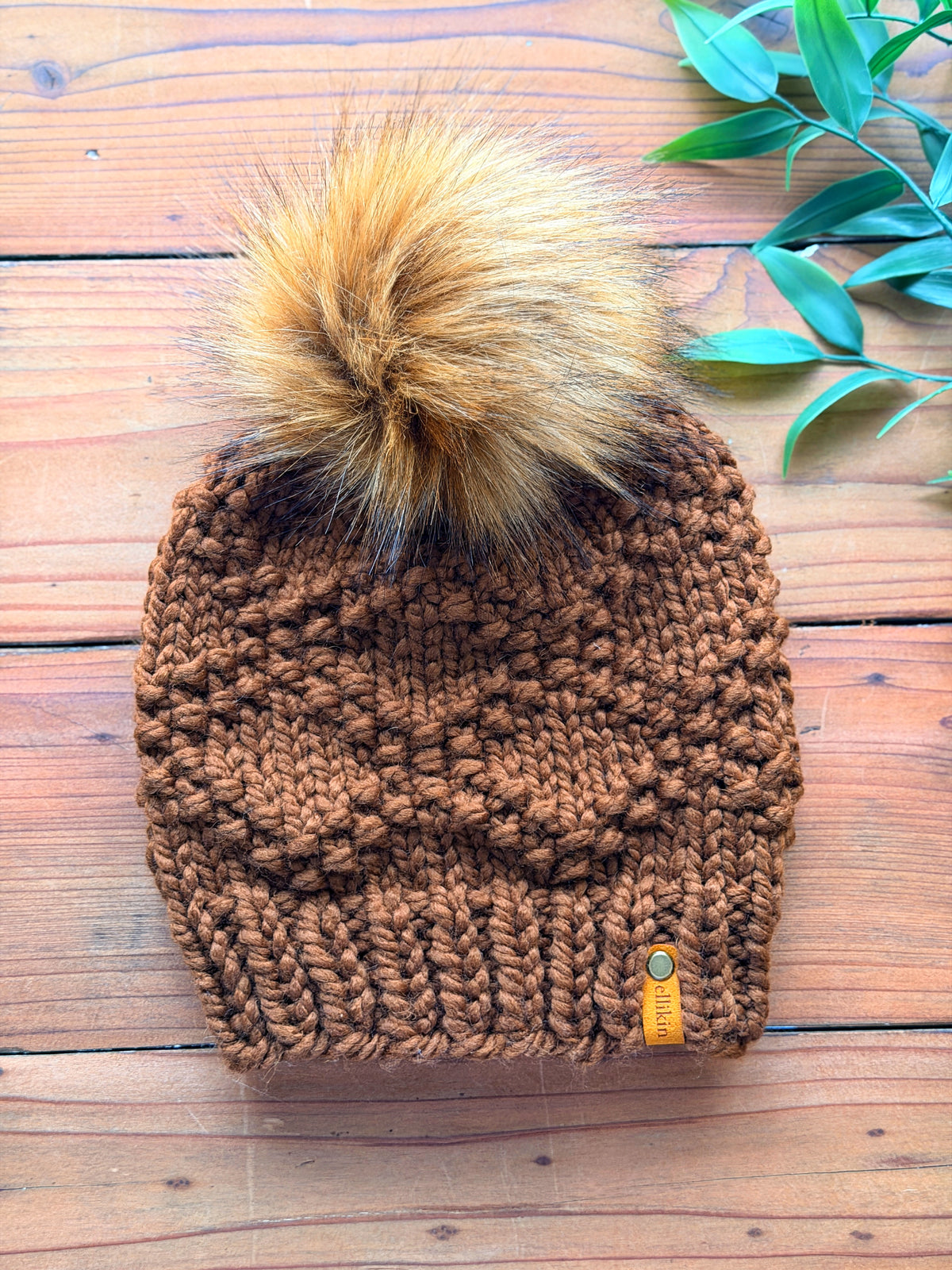 Etta Beanie in Gingerbread