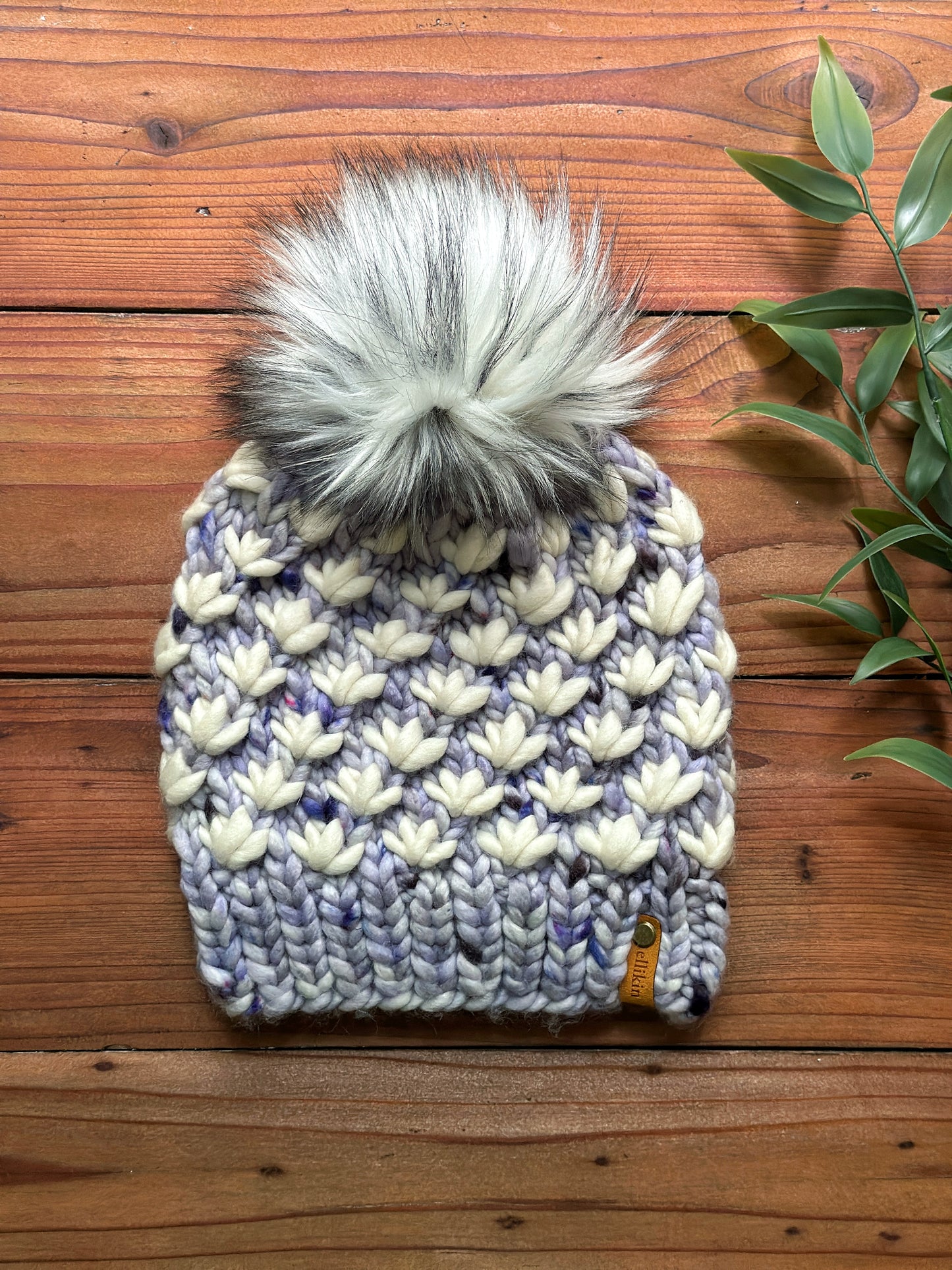 Lotus Flower Beanie in Day Dream Believer