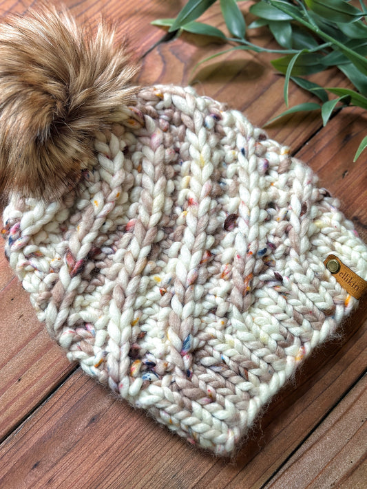 North Road Beanie in Toasted Neutral