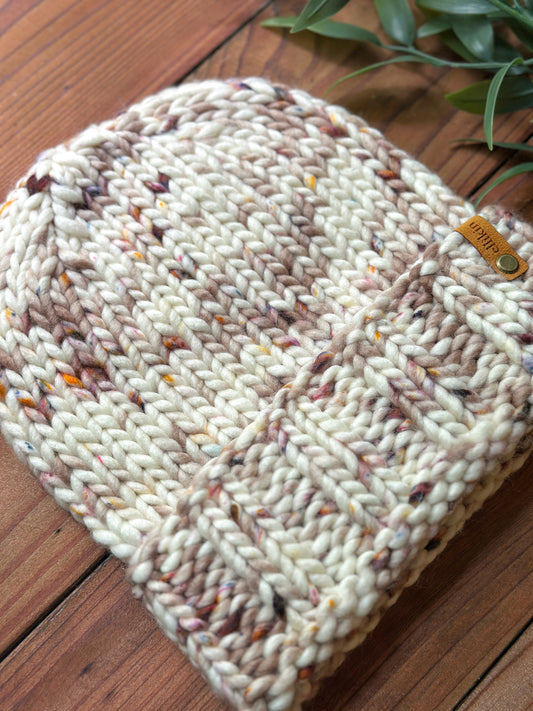 Alpine Trail Beanie in Toasted Neutral