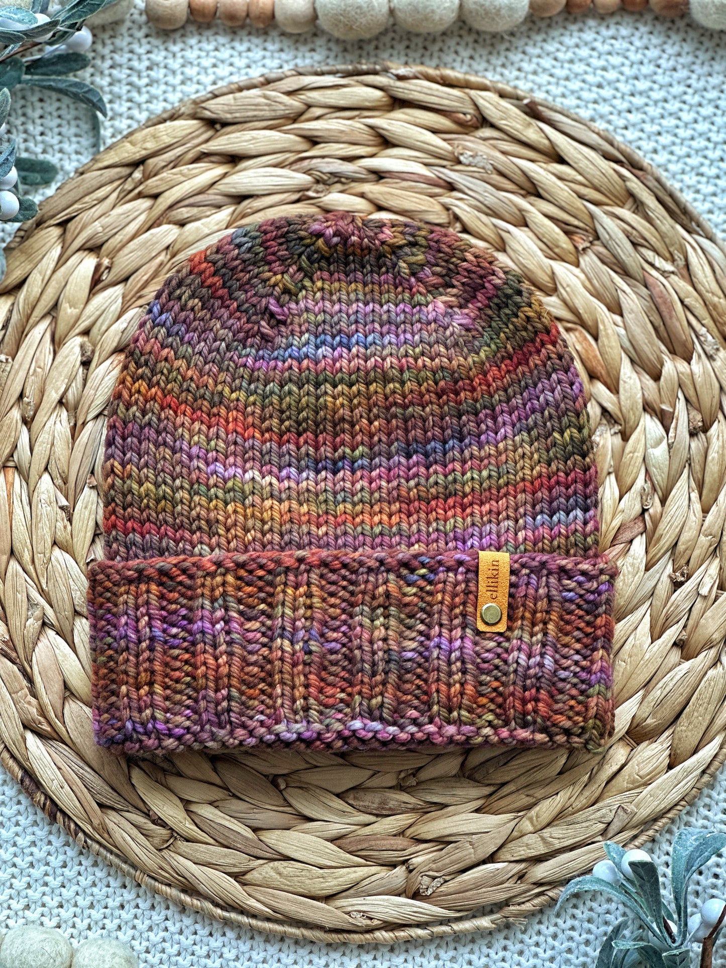 Alpine Trail Beanie in Piedras