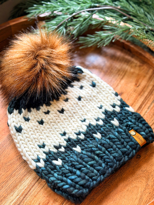 Winterfell Beanie in Forest