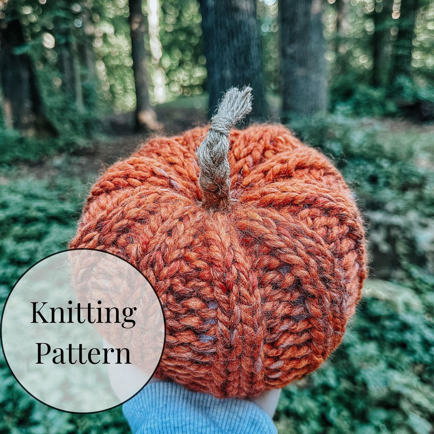 Fall Knit Pumpkin Knitting Pattern