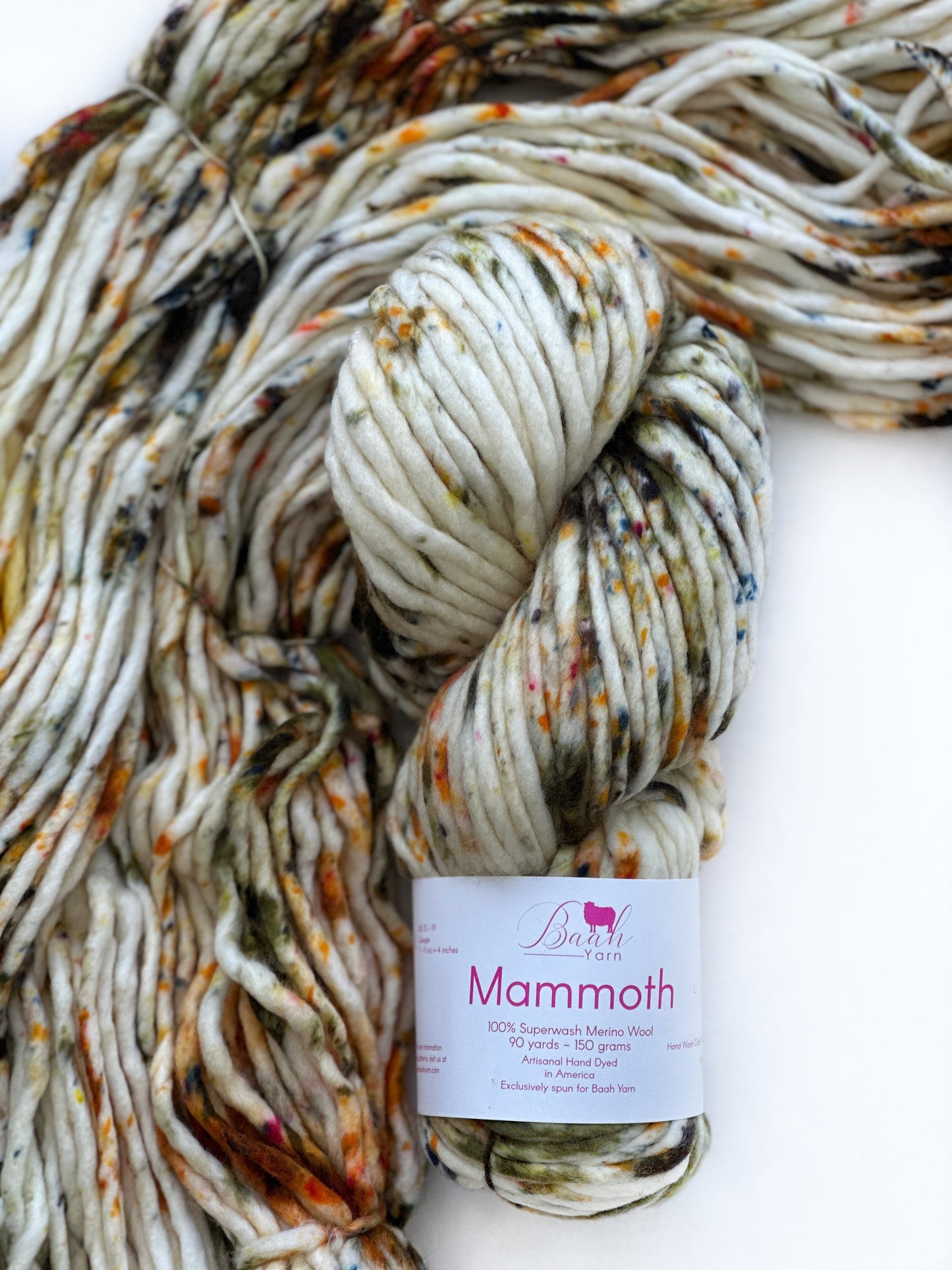 Baah Mammoth in Pistachio Ice Cream