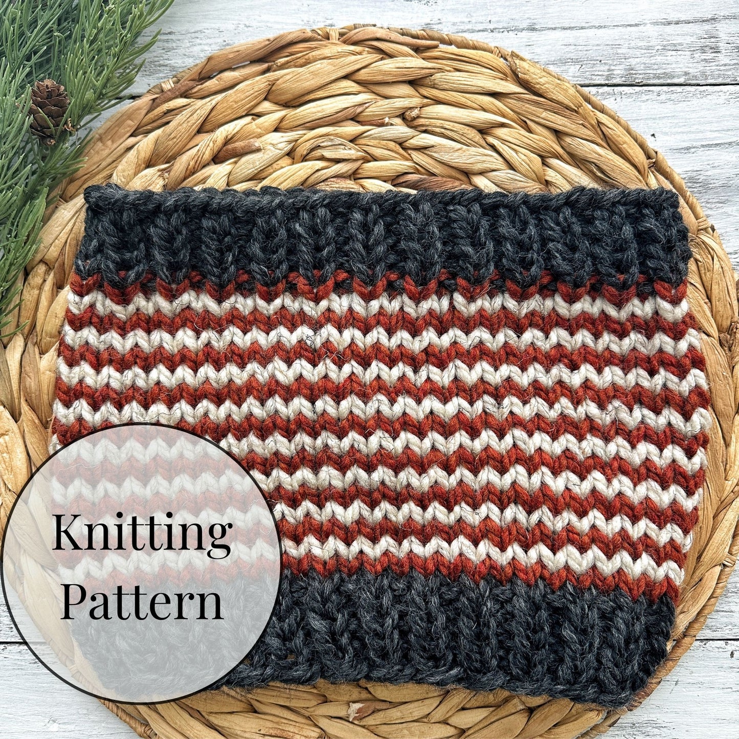 The Cooper Cowl Knitting Pattern