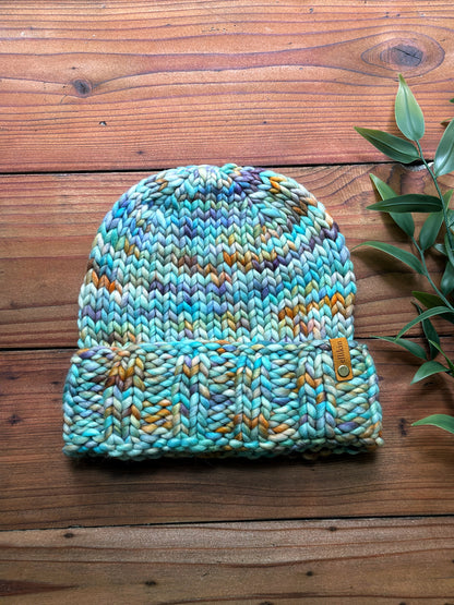 Alpine Trail Beanie in Amphibian