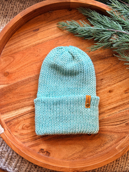 Campfire Beanie in Water Green