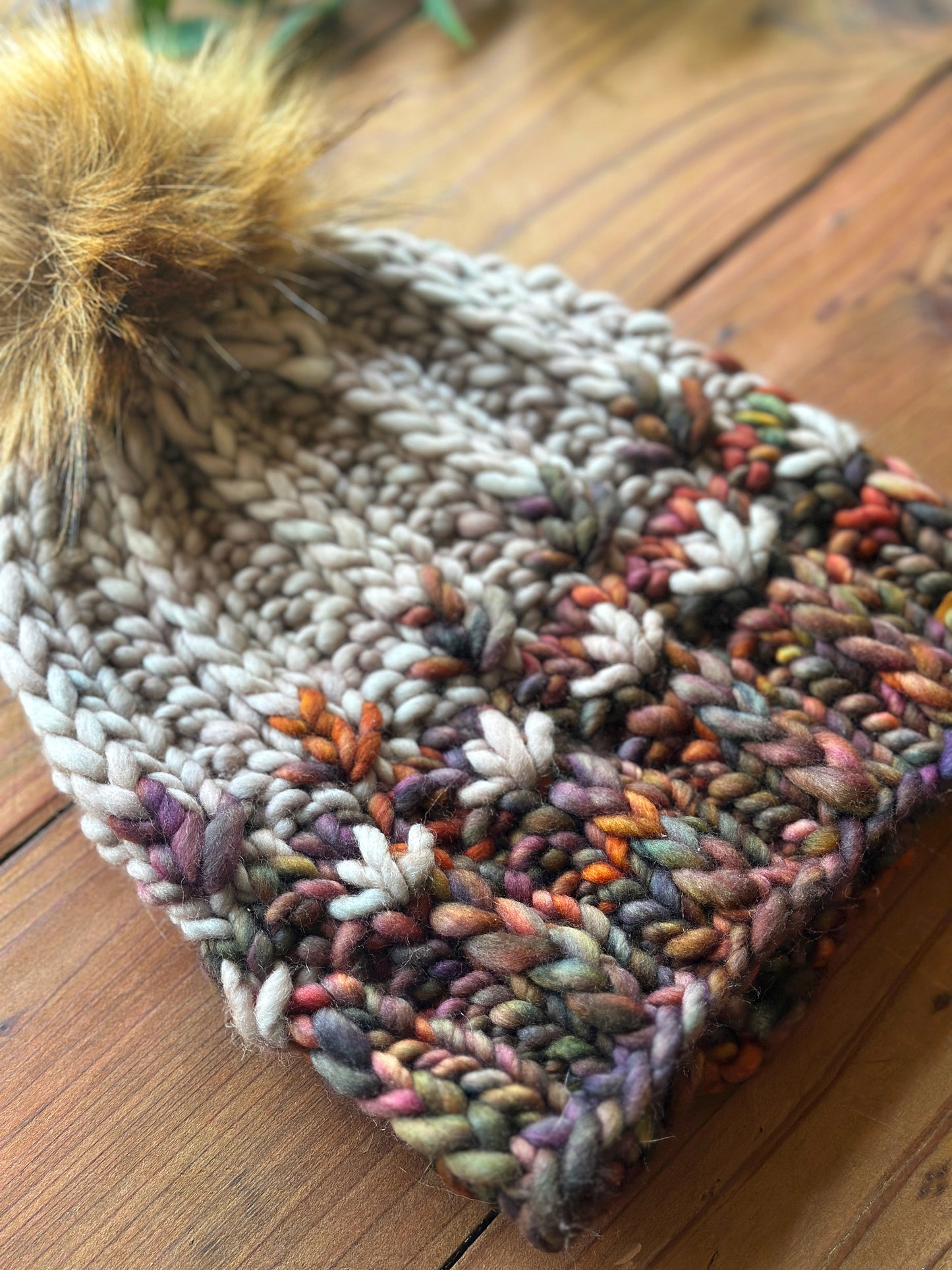 Mirror Pond Beanie in Piedras/Whole Grain