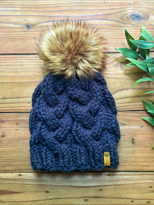 Monster Cables Beanie in Navy