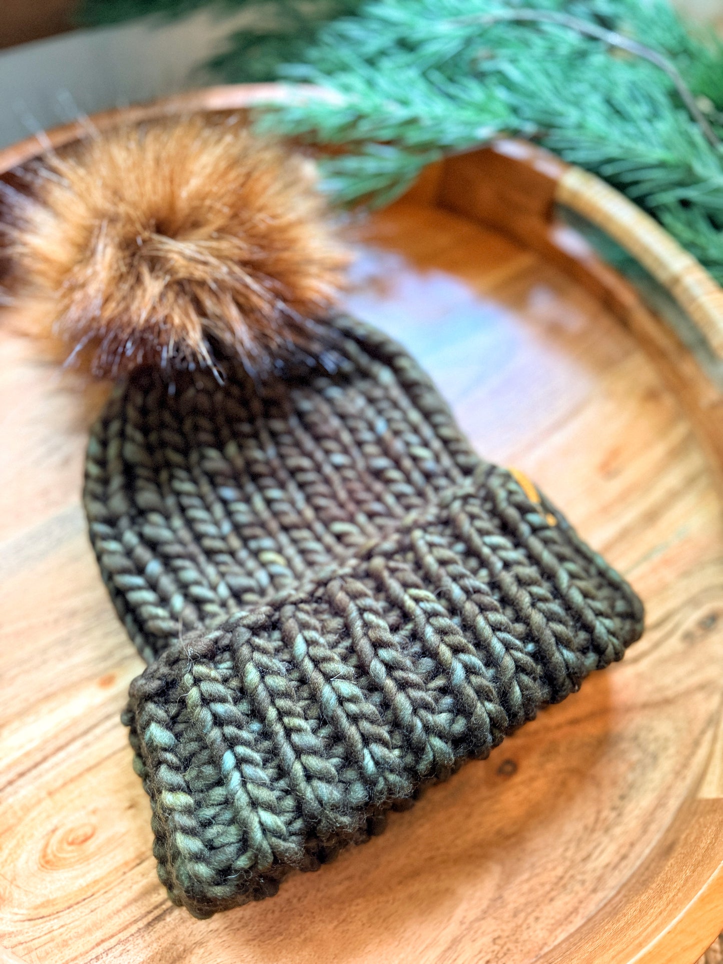 Lakeside Trail Beanie in Olive