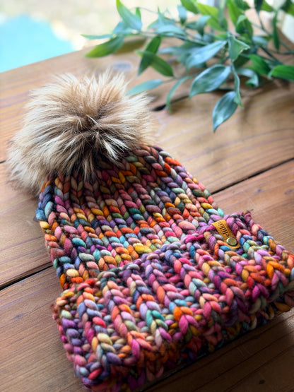 Lakeside Trail Beanie in Diana