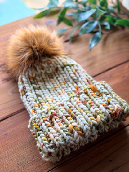Lakeside Trail Beanie in Toad You So