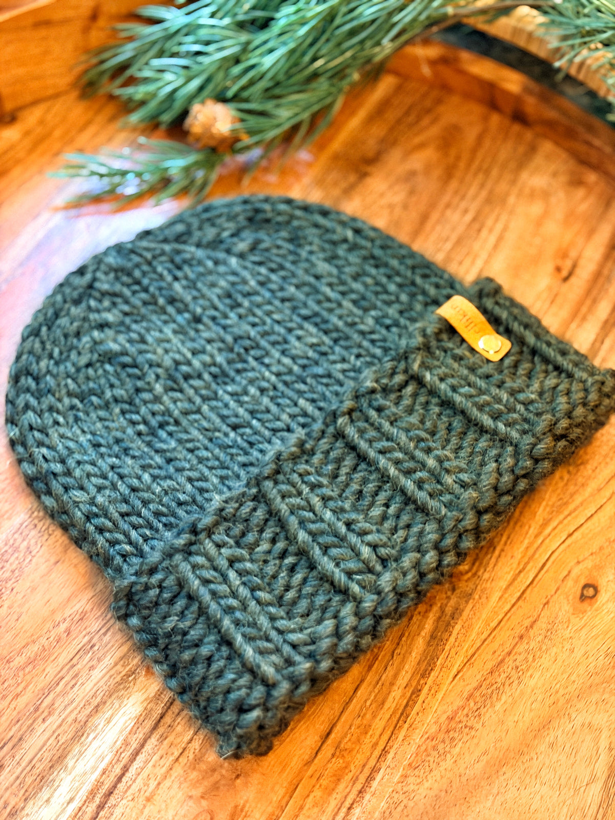 Alpine Trail Beanie in Wild Thyme