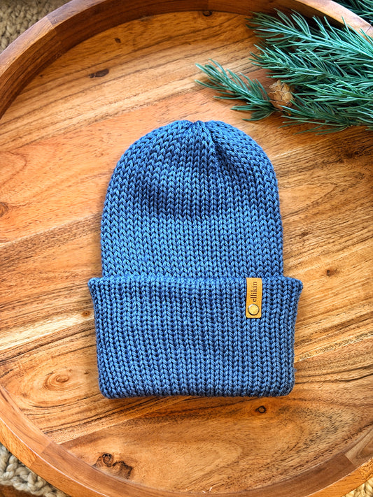 Campfire Beanie in Rio De La Plata