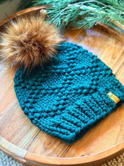 Etta Beanie in Neptune