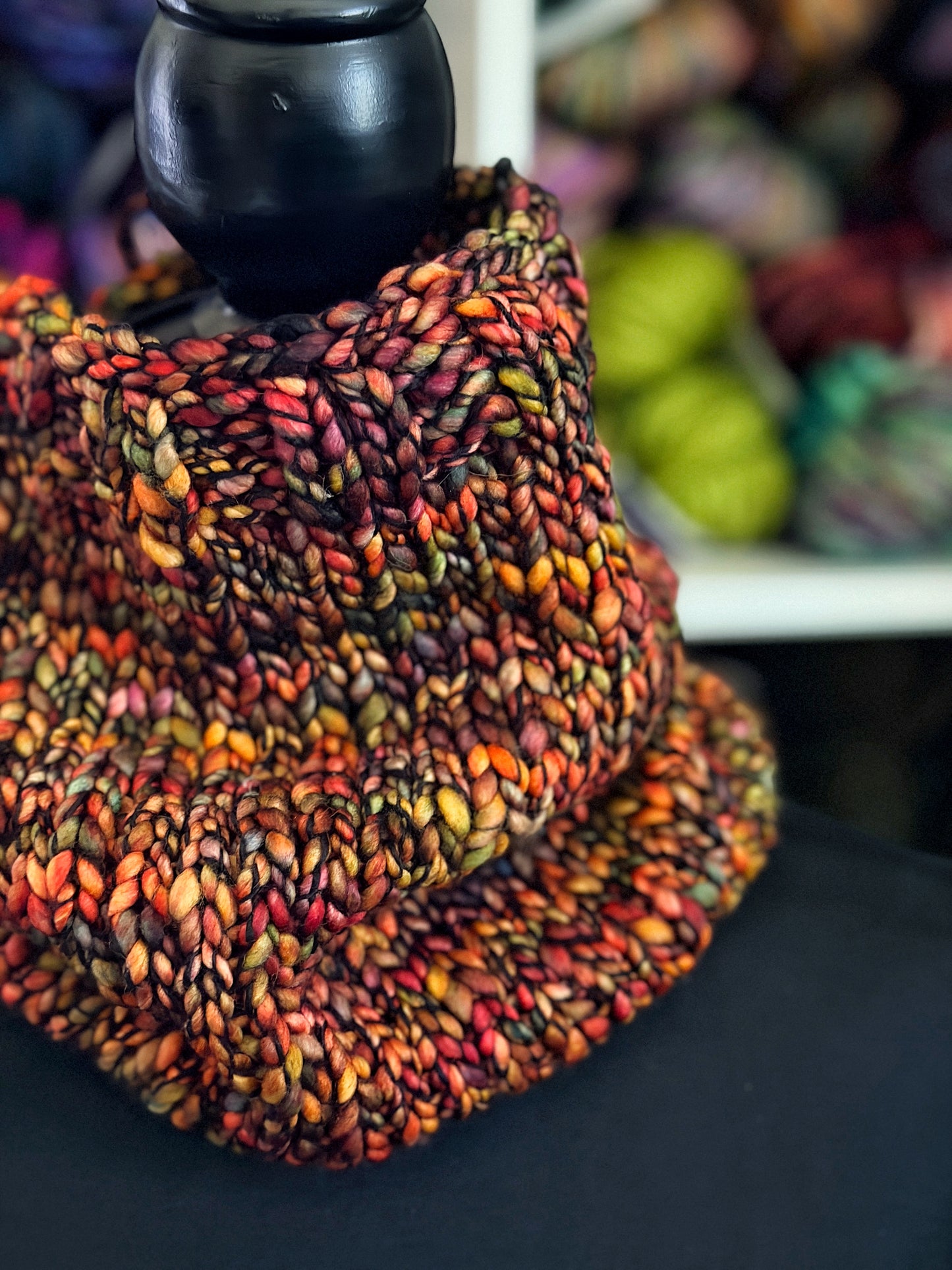 Alpine Trail Cowl in Diana/Black
