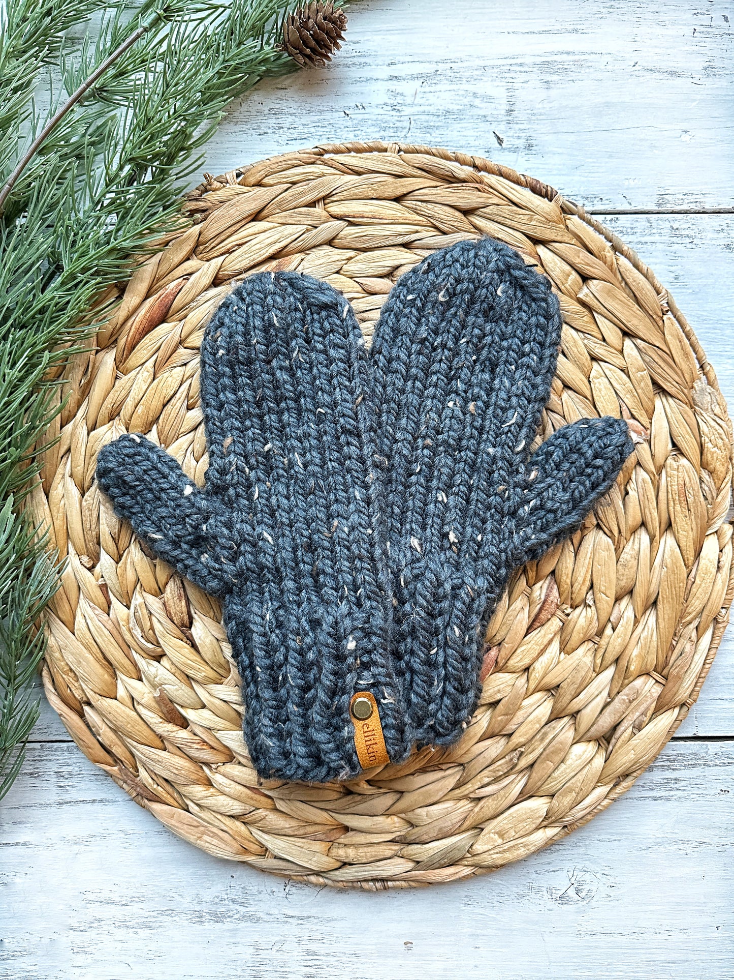 Chunky Knit Mittens