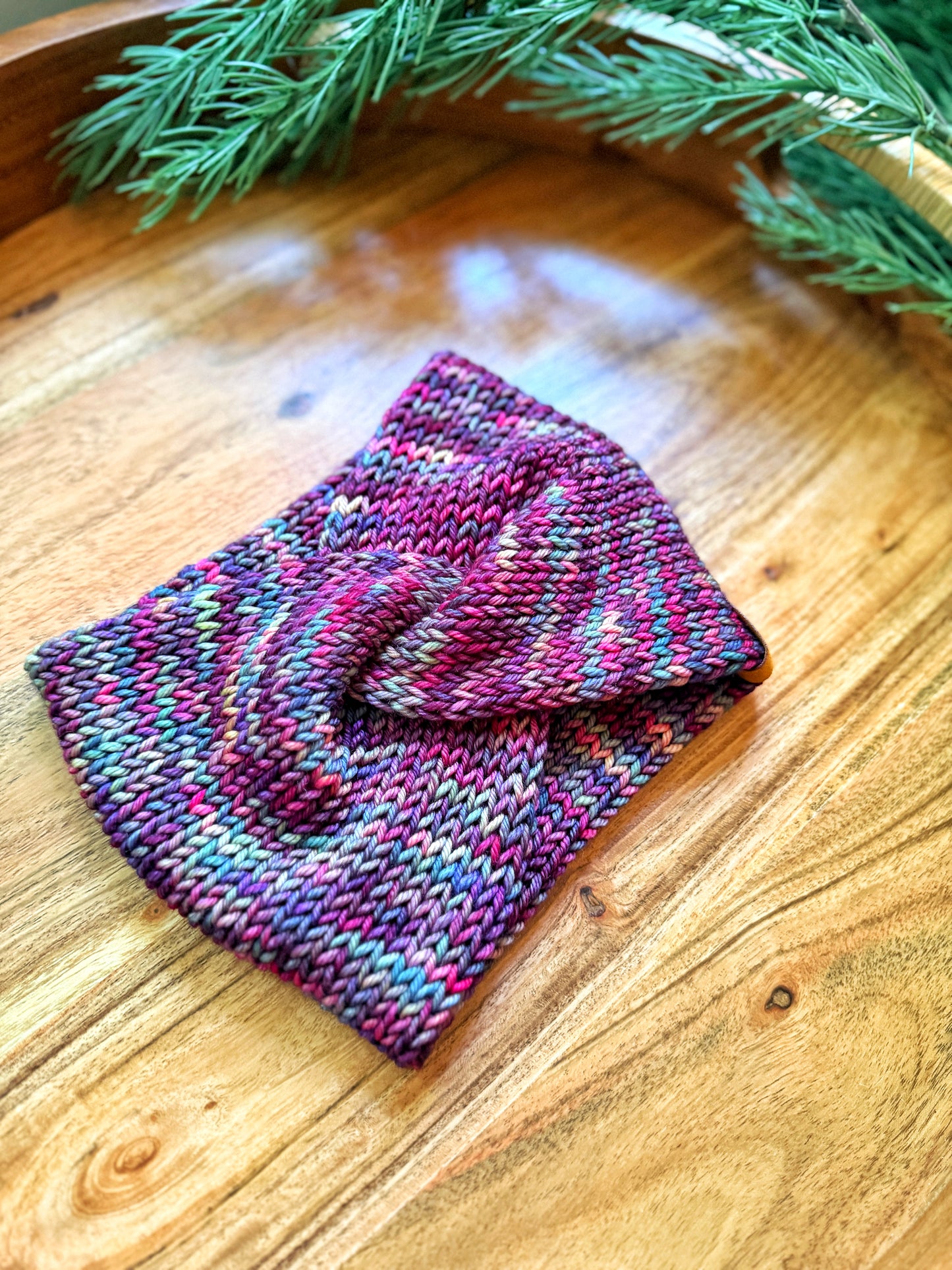 Twisted Earwarmer in Aniversario